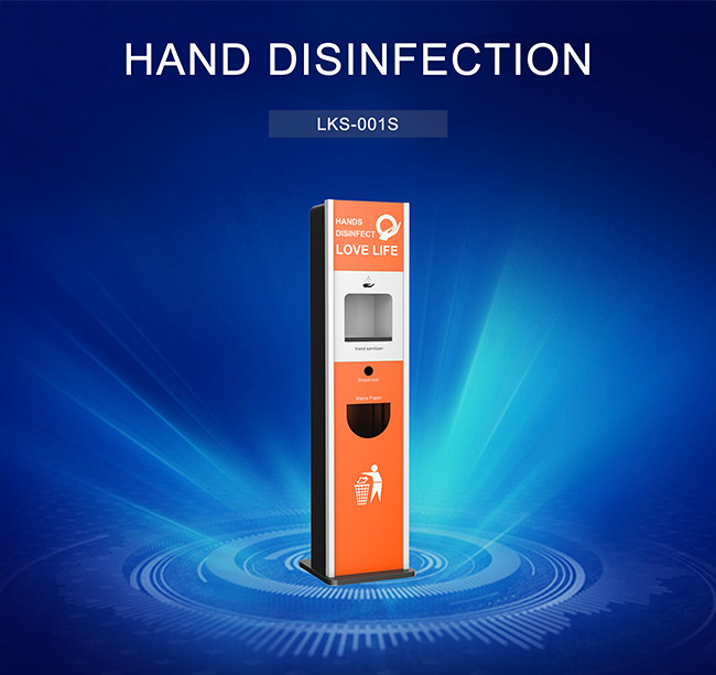 Anti-bacteriano vertical de la desinfección de la mano del dispensador del soporte del desinfectante de la mano de Purell