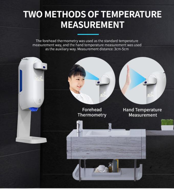 Del más L5 dispensador automático del jabón del contacto no con la temperatura que mide 1100ml 3