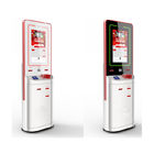 Infrared Touch Screen Information Kiosk With Fingerprinte Reader All In One PC