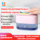 2 In 1 Manual Press Liquid Dish Wash Soap Pump Dispenser Sponge Caddy Holder For Kitchen