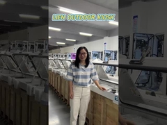 Quiosco de auto pago al aire libre