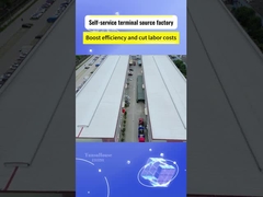 Quiosco de autoservicio para el registro