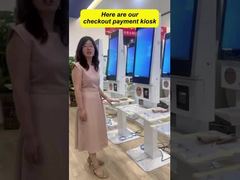 Quiosco de pago de autoservicio para supermercado