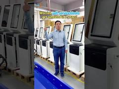 Presente el quiosco de pago de facturas de autoservicio las 24 horas, los 7 días de la semana, con impresión de recibos, lector QR, efectivo aceptado para usted