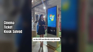 Soluciones de máquinas expendedoras de quioscos de entradas de cine