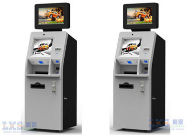 ATM Machine / Dual Screen Kiosk With UTP Thermal Printer Cash Dispenser