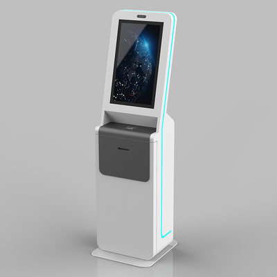 Terminal de auto pago RFID NFC Impresora de cámara QR Dispensador de efectivo Quiosco de autoservicio