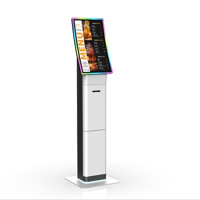 Quiosco de auto-pedidos con terminal POS para restaurantes y tiendas, quiosco de pedidos de comida rápida