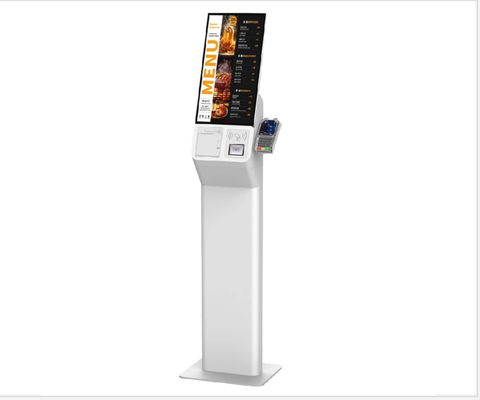 Máquina de pedidos de autoservicio Quiosco Servicio al cliente Información médica Pantalla táctil