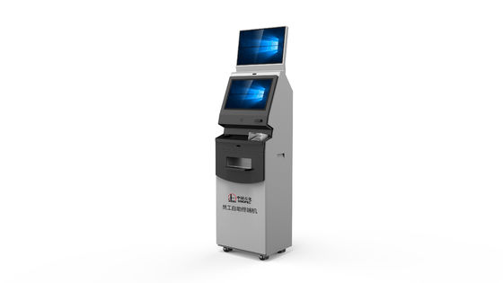 Efectivo modificado para requisitos particulares del quiosco de la pantalla táctil del servicio del uno mismo que recicla la tarjeta Bill Payment Kiosk