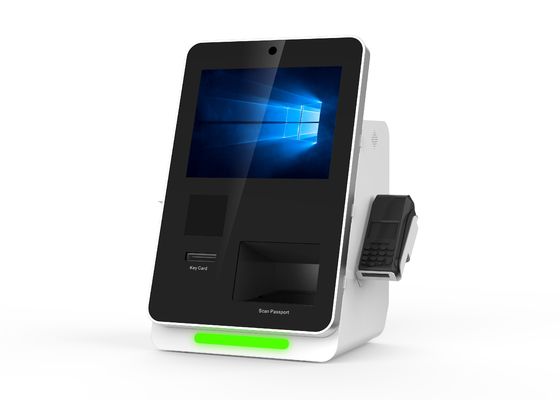 Máquina del pago del servicio del uno mismo del sistema del OS Windows de Android 15 pulgadas para el hotel