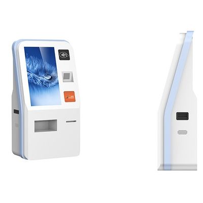 Quiosco del servicio del uno mismo del hospital con el lector de tarjetas médico del RFID Reports Printer